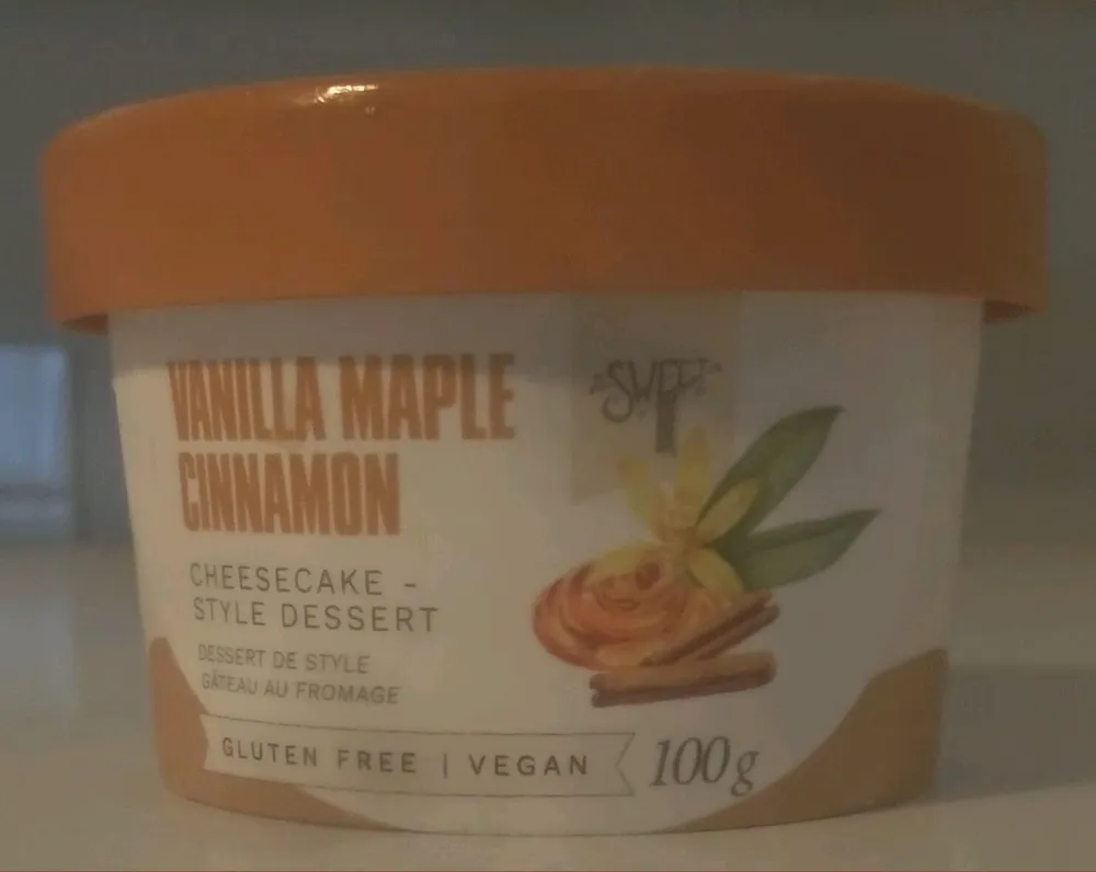 Vanilla Maple Cinnamon Cheesecake-Style Dessert