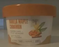 Vanilla Maple Cinnamon Cheesecake-Style Dessert