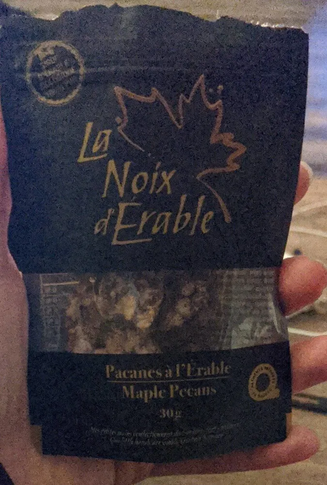 Pacanes à l'erable
