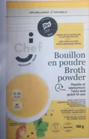 Bouillon en poudre végétalien