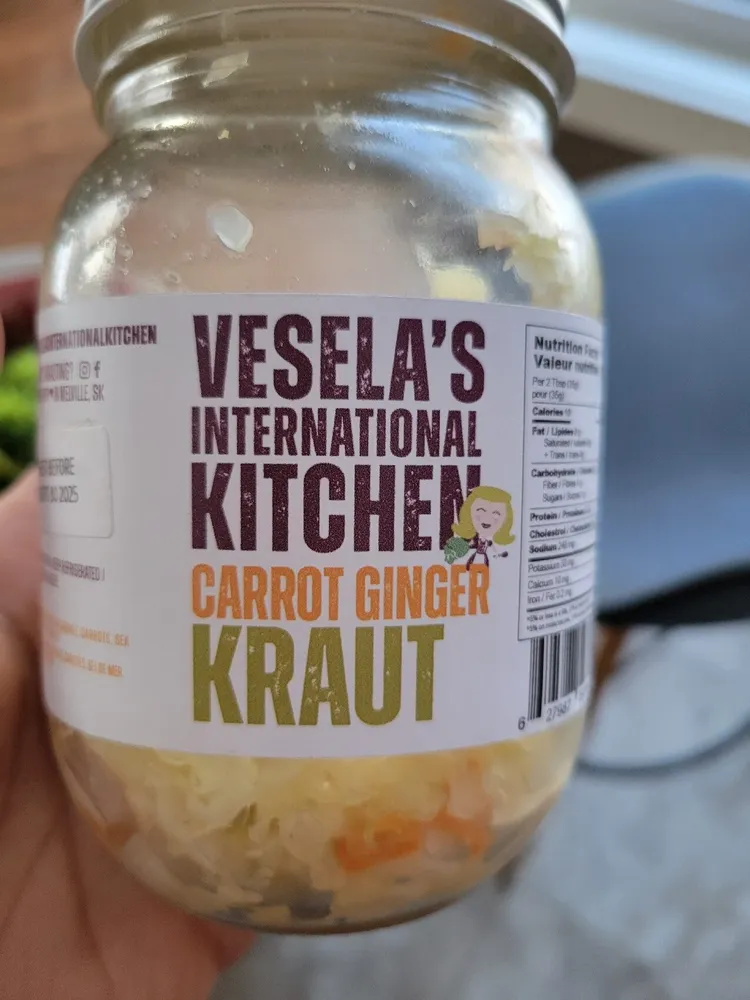 Carrot Ginger Kraut