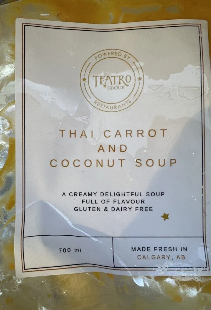 Thai Carrot And Coconut Soup