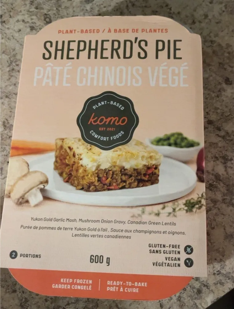 Paté chinois végé