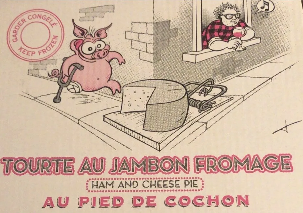 Tourte au jambon fromage
