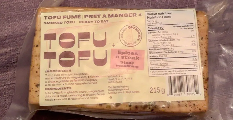 Tofu fumé