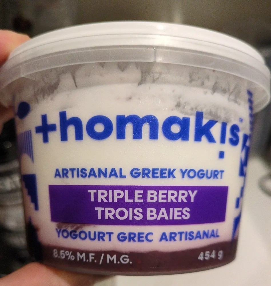 Artisanal Greek Yogurt Triple Berry
