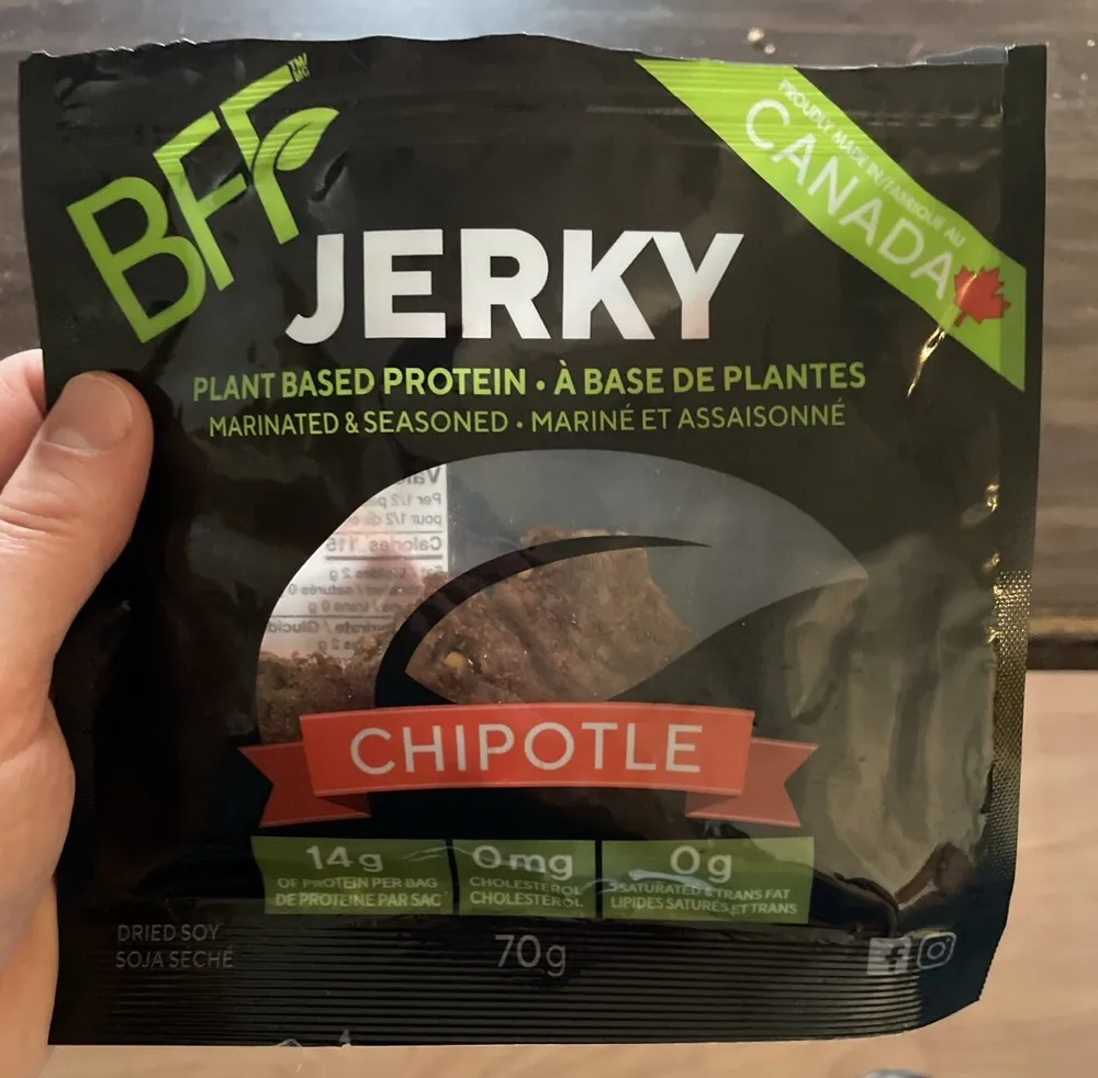Jerky Plant Based Protein Chipotle