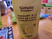 Coconut Plant-based Yogurt (Lemon)