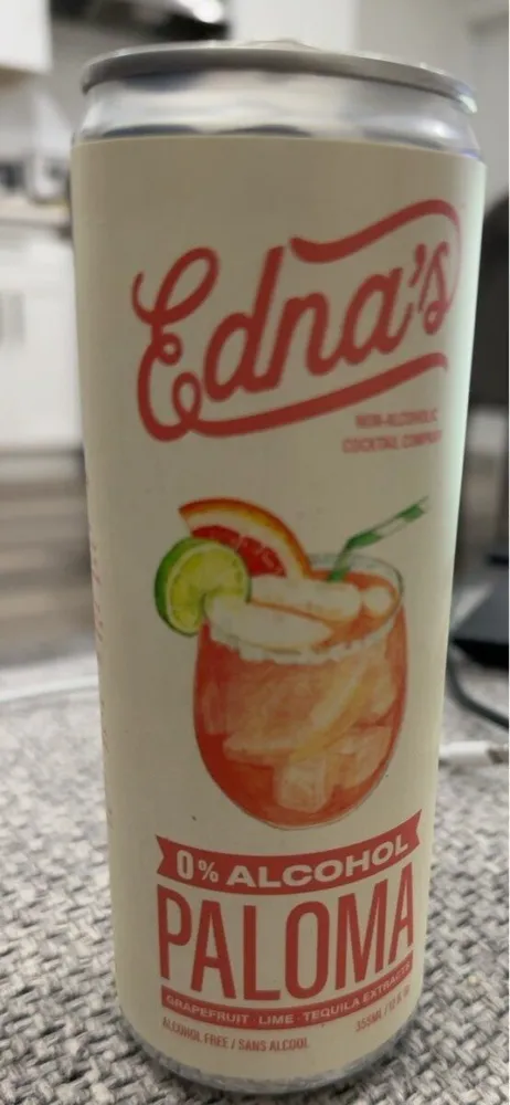 0% alcohol Paloma