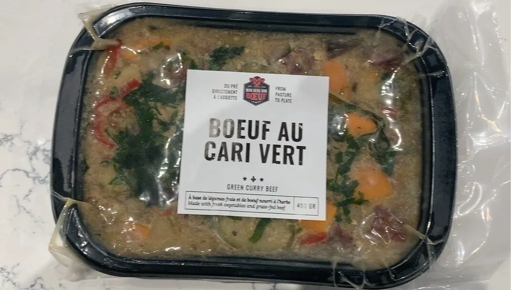 boeuf au cari vert