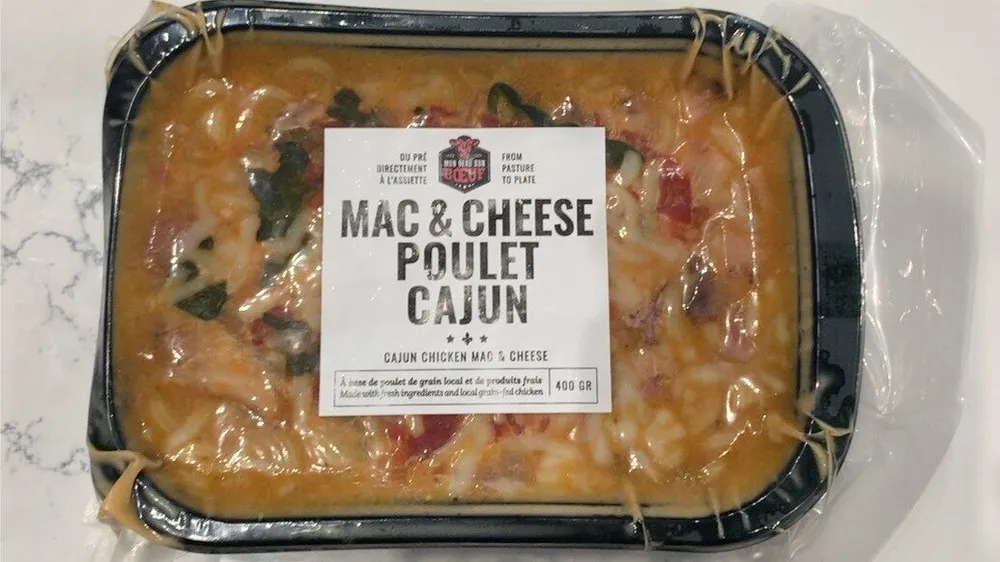 mac & cheese poulet cajun