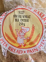 Whole Wheat Pita Bread