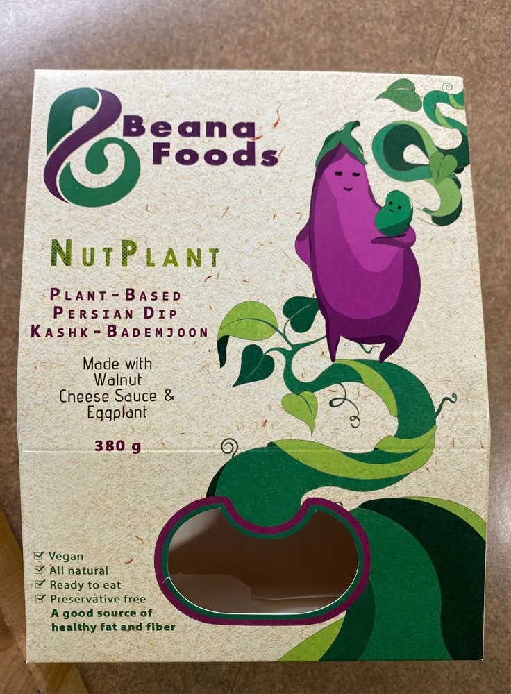 NutPlant Persian Dip, Vegan