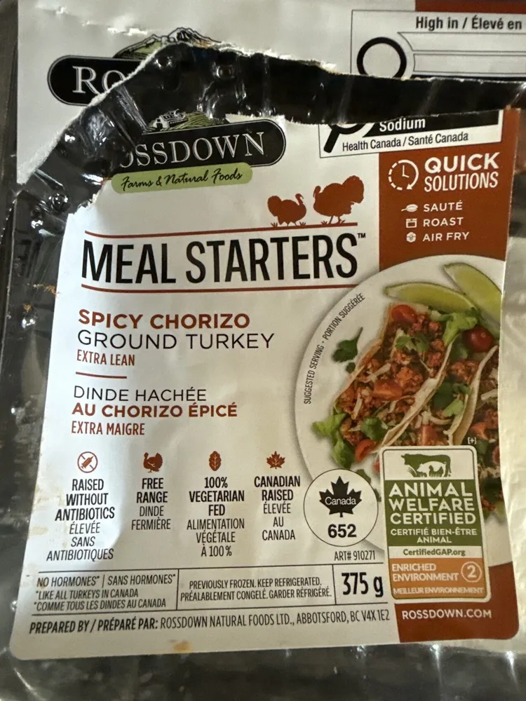 Spicy Chorizo Ground Turkey