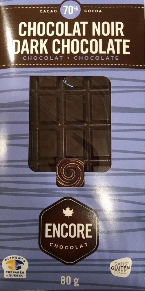 Chocolat noir 70%