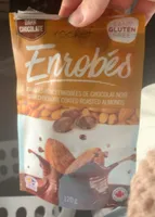 Amande rotie enrobées de chocolat noir