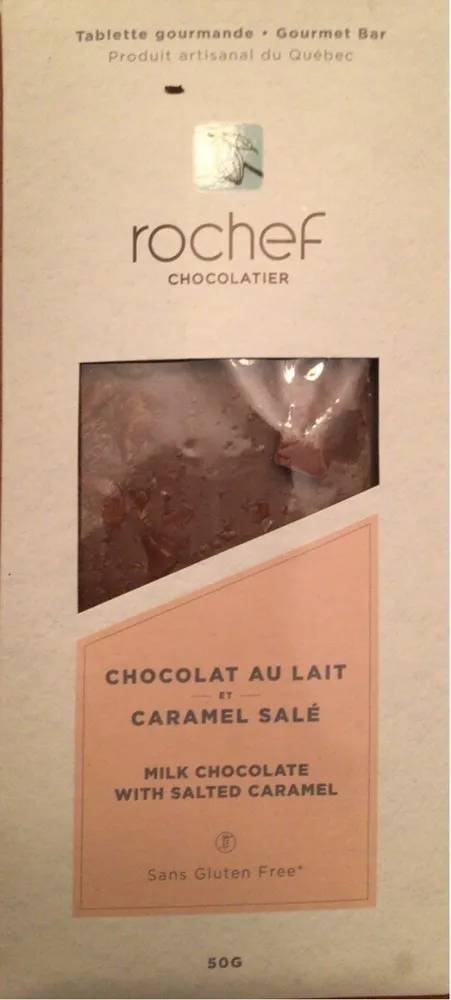 Chocolat au lait et caramel salé