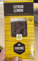 Chocolat noir citron