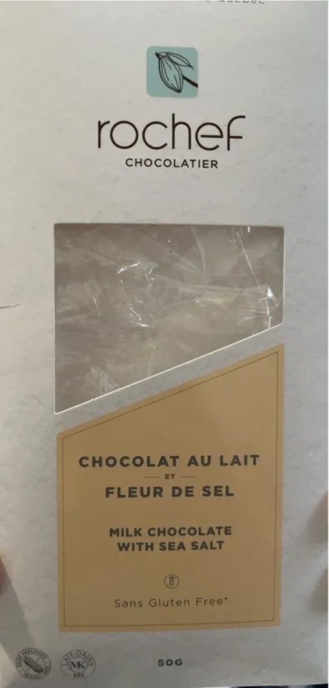 Chocolat au lait et fleur de sel