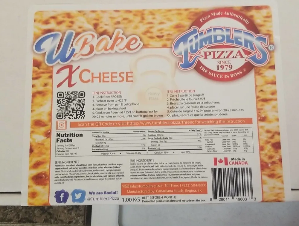 Tumblers Xcheese Pizza