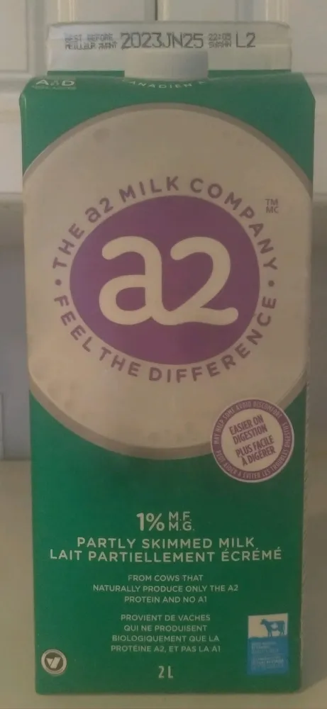 1% Partly Skimmed A2 Milk