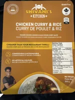 Chicken curry & rice