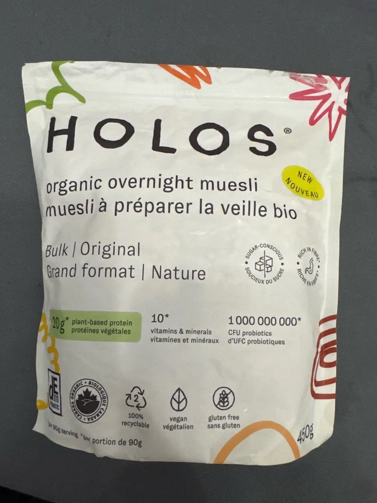 Organic Overnight Muesli