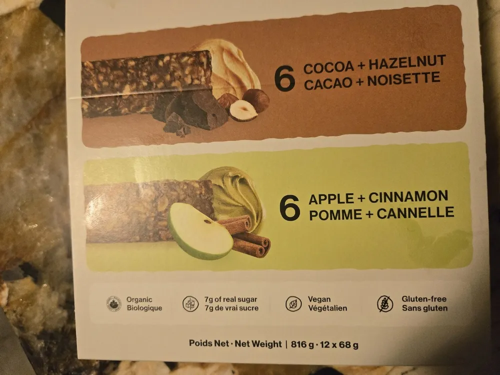 Apple + Cinnamon Nutrition Bar