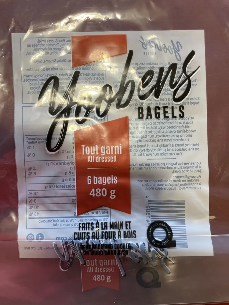Bagel Yoobenz Tout Garnie