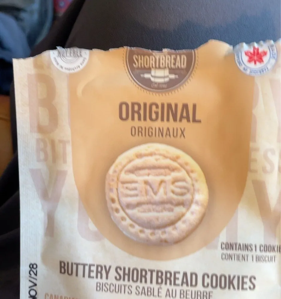 Buttery shortbread cookies