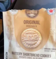 Buttery shortbread cookies