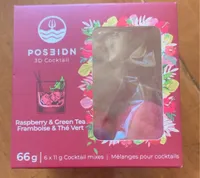 3D Cocktail Framboise & Thé vert
