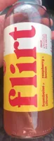 Raspberry lemon fruit soda