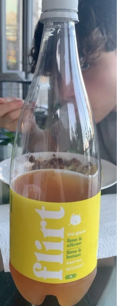 Lime & lemon iced tea