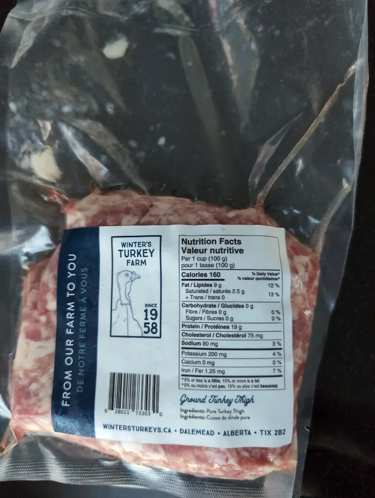 Ground Turkey Thigh