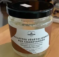 Rillettes vegetaliennes aux champignons