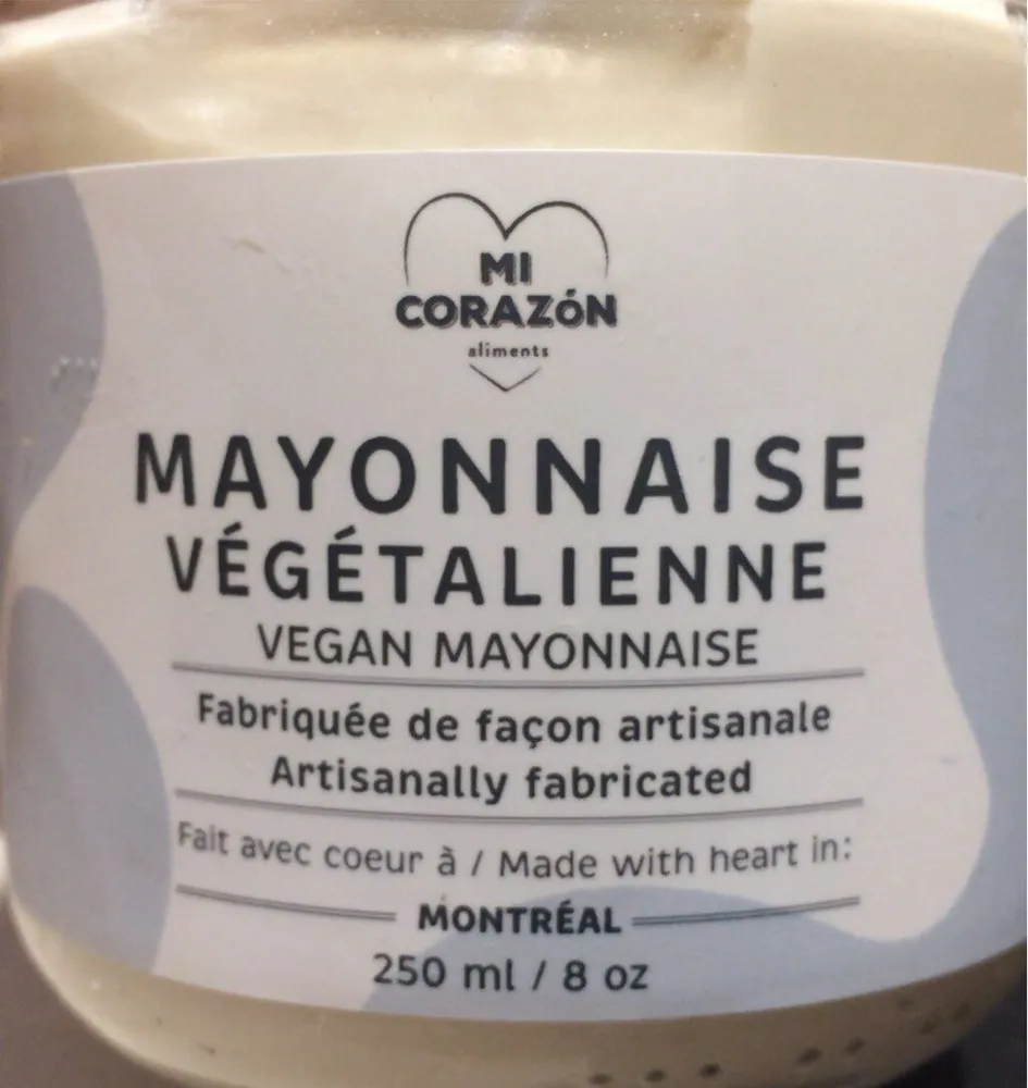 Mayonnaise végétalienne