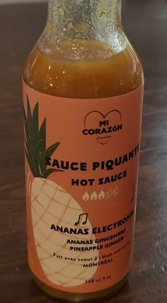 Sauce piquante ananas electronik