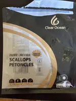 Pacific Scallops Natural Size 20-40 Per Lb