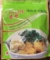 Wonton au poulet et coriandre
