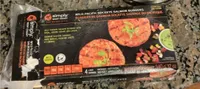 Wild pacific sockeye salmon burgers