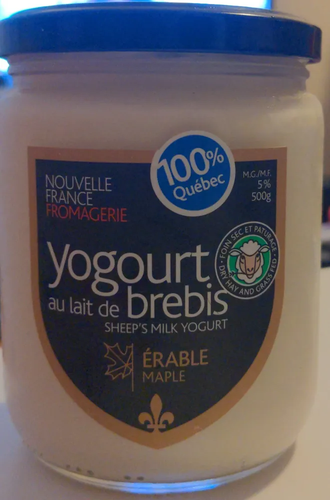 Yogourt au lait de brevis
