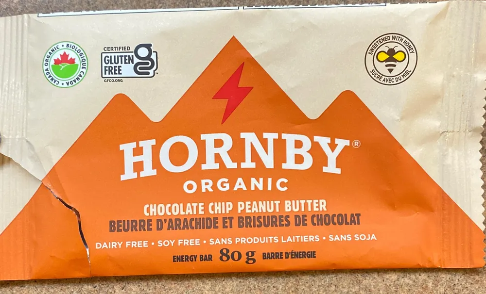 Chocolate Chip Peanut Butter, Organic Energy Bar