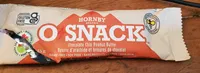 Chocolate Chip Peanut Butter, Organic O Snack Energy Bar