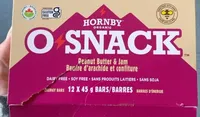 Peanut Butter & Jam, Oh Snack Organic Energy Bar.