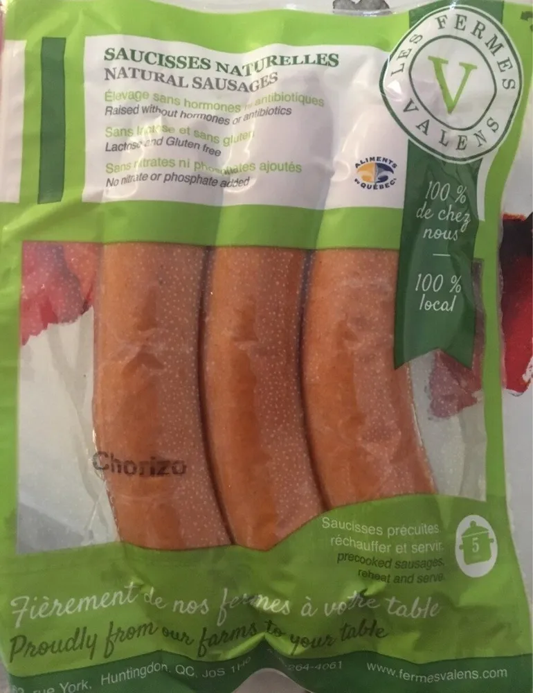 Saucisse naturelles