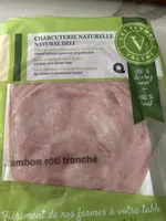 Jambon rôti tranché
