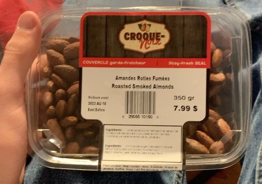 Amandes Roties Fumées