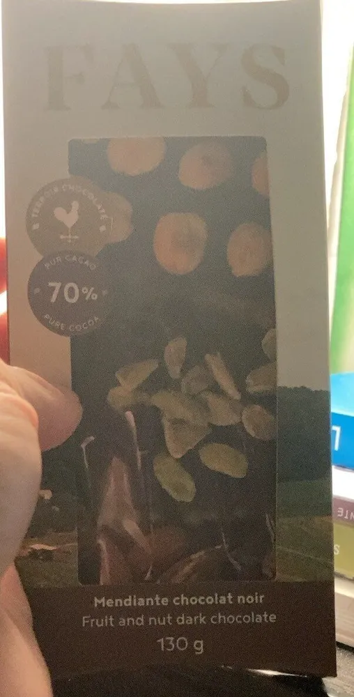 Mendiante chocolat noir