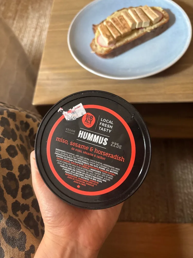 Miso, Sesame & Horseradish Hummus